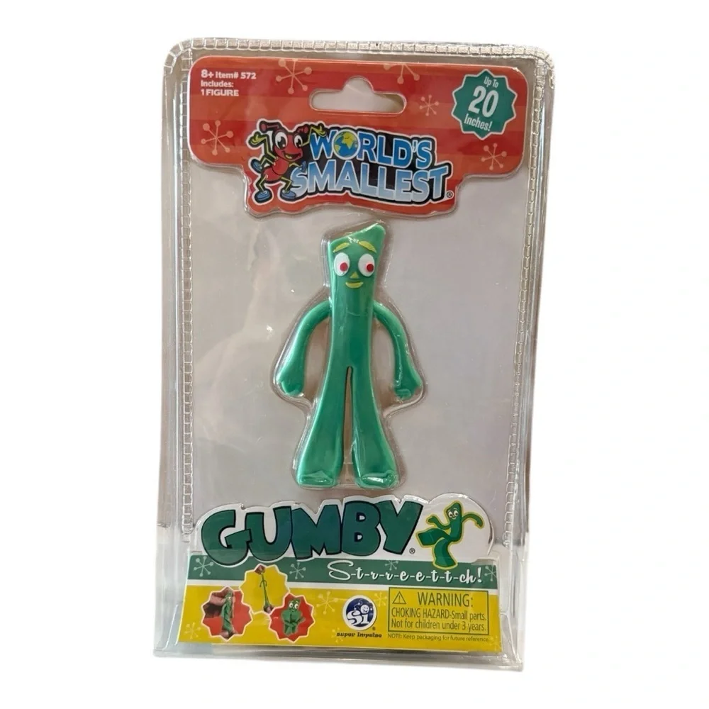 World’s Smallest Gumby Stretch Figure – New in Package